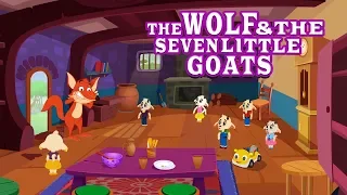 The Wolf and The Seven Little Goats Story English Fairy Tales & Moral Bedtime Stories