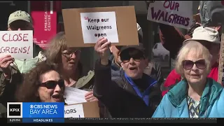 Seniors protest closure of SF Financial District Walgreens store