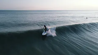 Catching a wave on our 10'6 All Round iSUP