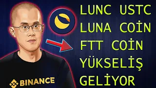 🚨BİTCOİN LUNC KRİTİK HABERLER YÜKSELİŞ GELİYOR🚨LUNC YATIRIMCISI KAÇIRMA İZLE! #lunc #ftt #luna #ustc