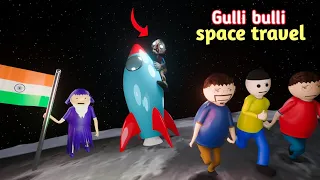 gulli bulli in moon part 1 | gulli bulli | moon travel | gulli bulli cartoon | make joke horror