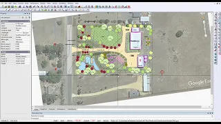 How to use Google Earth images in landscape plans