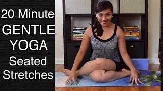 20 Minute Gentle Yoga Stretch Class - Seated Poses