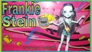 Обзор Frankie Stein Gloom Beach Monster High ;)