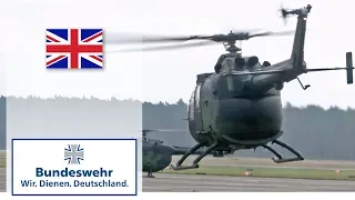 Bo 105 helicopter flypast: the pilots of the Bundeswehr say goodbye to a legendary helicopter