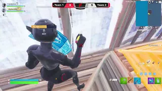 1v2 boxfights fortnite (my teamate counts as 0)