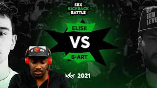 Beatbox nation where you at? SBX Kickback B-art vs Elisii Reaction
