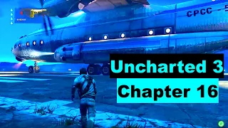 Uncharted 3 Gameplay Walkthrough Chapter 16 - One Shot at This - on PS4 Pro in 2020