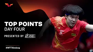 Top Points of Day 4 presented by Shuijingfang | #WTTCupFinals Xinxiang 2022