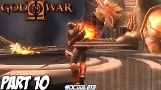 GOD OF WAR 2 GAMEPLAY WALKTHROUGH PART 10 LAHKESIS & ATROPOS BOSS FIGHT - PS3 LET'S PLAY