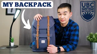 WHAT'S IN MY BACKPACK || UBC Electrical Engineering Student (2nd-Year, Commuter)