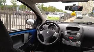 Peugeot 107!!!Авто которое может удивить!!! Красивый городской хечбек!!!