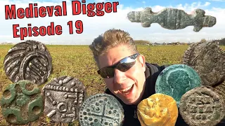 Gold Celtic coin! Anglo Saxon sceats! Metaldetecting finds from more than 2000 years old! Episode 19