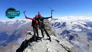 Matterhorn 4 478, od strony szwajcarskiej - Zermatt 16,08,22