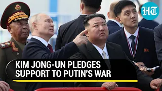 'We Stand With Putin': Kim Jong-un Pledges Support To 'Russia's War Against Imperialism'