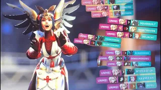 making people rage quit with mercy in overwatch 2