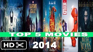 Top Five BEST Movies of 2014