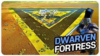 Dwarven Fortress vs 10 MILLION SPARTANS - Ultimate Epic Battle Simulator 2 UEBS 2 (4K)