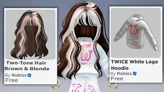 HURRY! GET 100 FREE ROBLOX ITEMS (HAIR + MORE)🤩😨