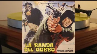 Franco Micalizzi - La Banda Del Gobbo - vinyl lp album soundtrack - Tomas Milian, Umberto Lenzi