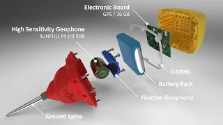 Innoseis Horizontal Seismic Sensor