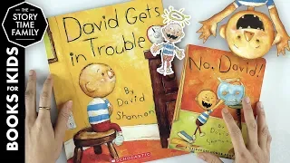 David Gets in Trouble & No, David! | A Series of Books About Being A Kid