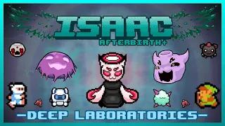 Прохождение The Binding of Isaac Afterbirth+ 14.Deep Laboratories mod