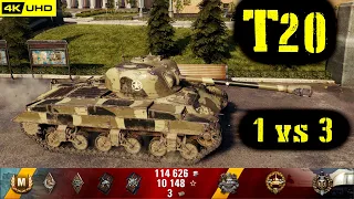 World of Tanks T20 Replay - 7 Kills 4.4K DMG(Patch 1.6.1)