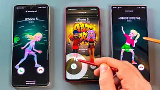 3 Samsungs Z Flip 3 vs Note 10 lite vs Note 20 Ultra Boot Animation & Incoming call