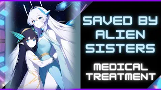 Saved by Alien Sisters - Medical Treatment ASMR Roleplay Sleep Aid - F4A