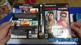 Grand Theft Auto Double Pack Liberty City Stories Vice City Stories Unboxing Black Label Complete PS