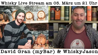 Whisky Cocktail Live Stream mit David Gran vom myBar & WhiskyJason am 05. März um 21 Uhr