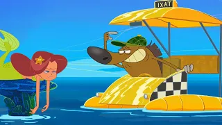 ZIG e SHARKO 🌴 ZIG TAXISTA 🚕 Zig e Sharko Brasil | Desenho Animado em português