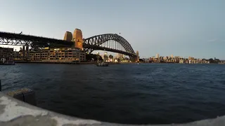 [4k] Sydney Harbour Bridge time lapse (15 seconds)