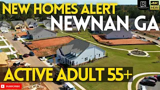 Living in Newnan GA - QUICK MOVE-IN at Active Adult 55+ - MUST SEE