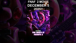 FNaF MOVIE 2 RELEASES DECEMBER 5 2025! | FNAF MOVIE 2 LEAK