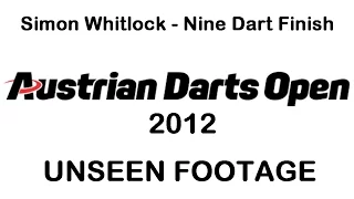 Simon Whitlock Unseen 9 Dart Finish - 2012 Austrian Darts Open