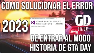 COMO SOLUCIONAR EL ERROR DE ENTRAR AL MODO HISTORIA DE GTA DAY | TUTORIAL COMO ENTRAR AL MODO ONLINE