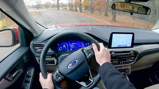 2021 Ford Escape PHEV SEL - POV Test Drive (Binaural Audio)