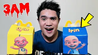 PESAN HAPPY MEAL UPIN IPIN EH MEREKA DATANG KE RUMAH BENERAN!