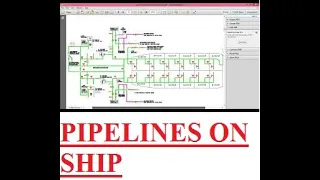 BALLAST PIPELINES ON A SHIP