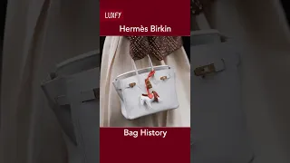 Hermès Birkin Bag History #shorts