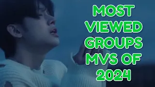 [TOP 50] MOST VIEWED K-POP GROUPS MVS OF 2024 | APRIL, WEEK 2