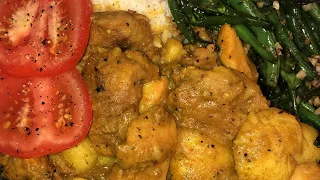BEST CURRY CHICKEN! I made this dish 100 times and finally got it right.