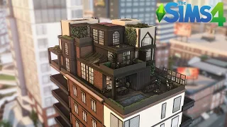 INDUSTRIAL FARMHOUSE PENTHOUSE || San Myshuno || The Sims 4 Stop Motion