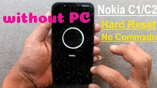 Nokia C2 hard reset without PC