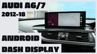 Audi A6/7 2012-18 Android Dash Display Head Unit Showcase