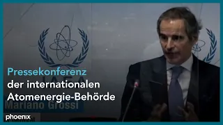 Pressekonferenz der Internationalen Atomenergie-Behörde  (IAEA) am 07.03.22