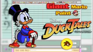 Giant Mario Paint - DuckTales Remastered - Title Theme