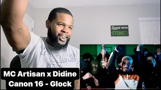 Mc Artisan - Glock ft Didine Canon 16 | AMERICAN REACTS🇺🇸🇩🇿💚